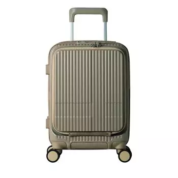 Чемодан EXTREME INV30 легкий 21 л 47 см 3 кг чехол для переноски сумка для переноски оснащен замком TSA 2 года гарантии CAFE LATTE [Innovator] ручная кладь