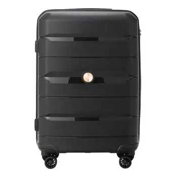 Чемодан M Размер Сумка для переноски Чехол 66 л Большая вместимость Легкий TSA Тихий Ricola INISIO [RICORA] 3,5 кг (черный)