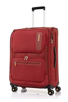 Чемодан Maxwell MAXWELL Spinner 68 Expandable 78L 68cm [American Tourister] 3.5кг красный