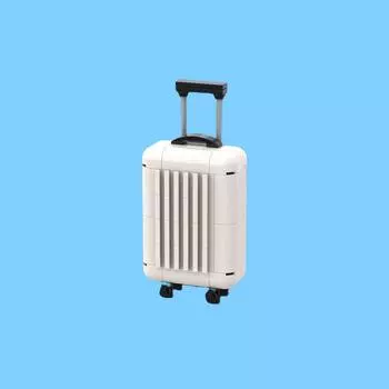 Чемодан на колесиках Чемодан Модель из строительных блоков Посадочный чемодан Чемодан Креативная сборная игрушка Совместимый набор