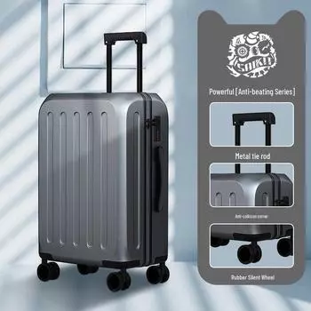 Чемодан на колесиках Yongsheng Business Trolley Suitcase 20 дюймов - дорожная сумка в стиле Ins для студентов и пар 20 inches