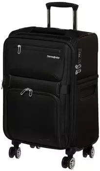 Чемодан-переноска MOMENTUS Spinner 39 л 55 см расширяемый черный [Samsonite] 55/20 2,8 кг ручная кладь чёрный