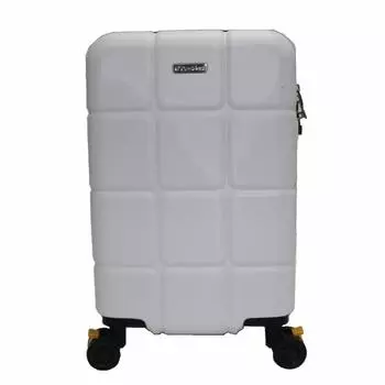 Чемодан Президент, переносной чемодан, размер S, размер для ночей, 31 л, вращающиеся на 360 градусов ролики, регулируемая ручка для переноски, функция расширения, замок TSA KUBIKO