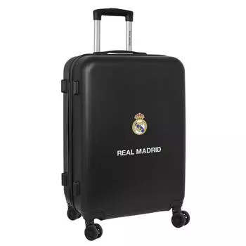 Чемодан Real Madrid C.F. Тележка 23/24 Away Чёрный