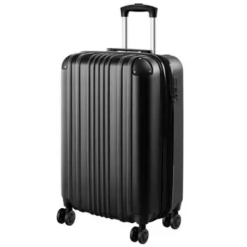 Чемодан S с двойной молнией на 360 градусов, большой, оснащенный сумкой для деловых поездок TSA ABS [Bargiotti] Чемодан, размер ручной клади,