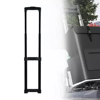 Чемодан с телескопической ручкой, тележка для багажа, тяга, стильный, для ежедневного использования, черный, профессиональный