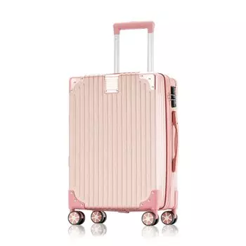 Чемодан с застежкой-молнией TSA Lock Дорожный деловой чемодан Бесшумные ролики Легкий Pref-Inno Carry-on
