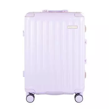 Чемодан SML Размер Алюминиевая рама с USB-портом Легкий ударопрочный чехол для переноски Сумка для переноски с подстаканником Функция зарядки Ночь Симпатичный 360