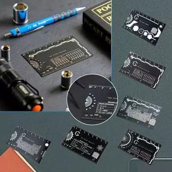 Cheng Ruler Pocket Engineer Series Промышленная линейка One Size