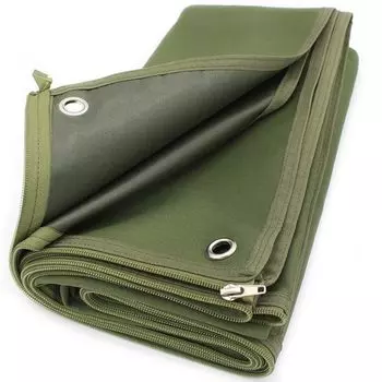 CHENGMAY Толстая водонепроницаемая простыня 1000D 70 x 200 см, свободно расширяемая, для кемпинга на открытом воздухе, напольная простыня, двухсторонняя водоотталкивающая простыня для хранения