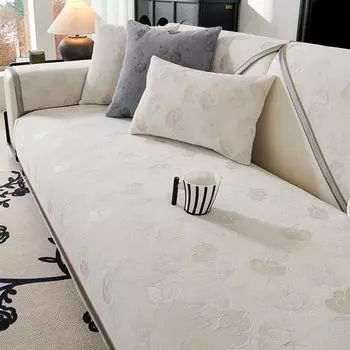 Подушка для дивана из синели, не царапающая, высококачественная нескользящая всесезонная универсальная подушка для сиденья, диван из палисандра, китайский чехол для подушки, полотенце 70*70cm