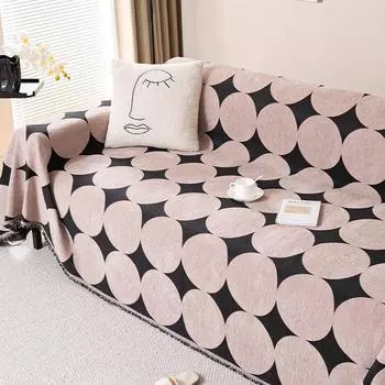 Полотенце для дивана из шенилла, универсальное противоскользящее покрывало для дивана на все времена года, высококачественное цельное покрывало для дивана 180*130cm