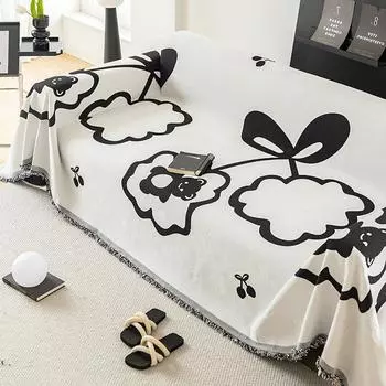 Chenille Hair Towel Four Seasons All-inclusive Sofa Cover Dust Cover Living Room One-piece Sofa Cover 180*130cm