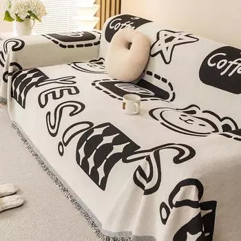 Chenille Modern Nordic Sofa Slipcover,Universal Couch Cover Blanket Sofa Throw Blanket Furniture Protector For Bedroom Office Living Room Home Decor 180*180cm