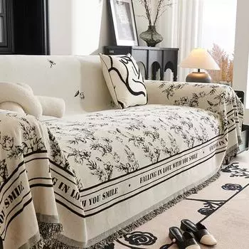 Чехлы для диванов из синели, легкие, роскошные, элитные, чехлы для диванов, одеяло, четырехсезонное, против царапин, чехол для дивана, полотенце для дивана 180*130cm