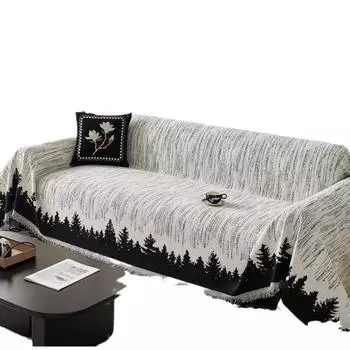 Чехол для дивана из шенилловой ткани, новый, четырехсезонный, универсальный, легкий, роскошный, устойчивый к царапинам от кошек, чехол для дивана, подушка, одеяло 180*130cm
