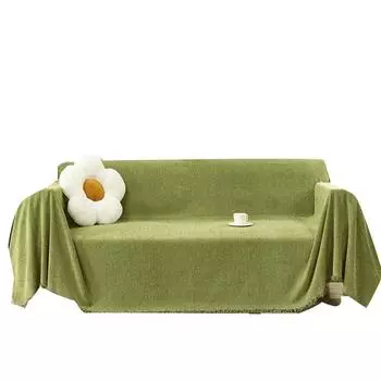 Chenille Sofa Cover Cloth Sofa Towel Non-slip Anti-cat Scratch Four Seasons Universal Sofa Cover Cover 90X90