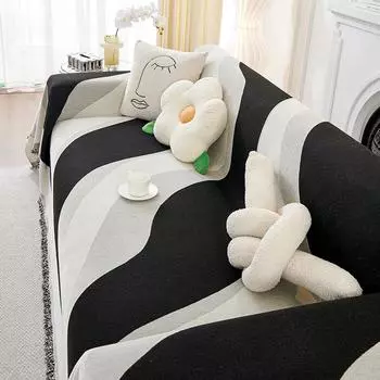 Чехол для дивана из синели, полотенце Advanced Four Seasons, универсальный кожаный чехол для дивана, не царапающийся, универсальный, с полным покрытием 180*130cm