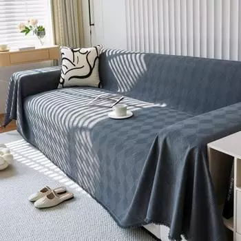 Чехол для дивана из шенилла, полотенце, универсальный чехол для дивана Four Seasons с защитой от царапин, цельное одеяло для дивана 180*90cm
