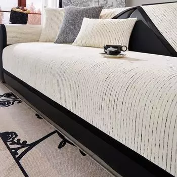 Подушка для дивана из шенилла Four Seasons Universal Non-Slip, высококачественный чехол для дивана в гостиную с прямым рядом, полотенце 70*70cm