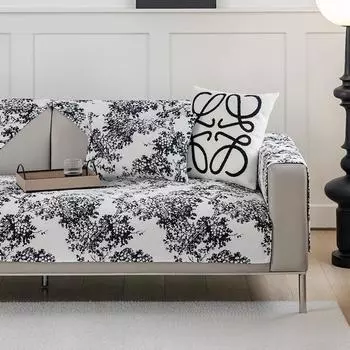 Chenille Sofa Cushion Four Seasons Universal Non-Slip Simple Modern High-End Cushion Living Room Leather Sofa Cover Towel 70*70cm