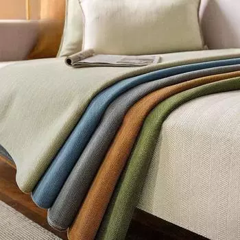 Chenille Sofa Cushion Four Seasons Universal Non-Slip Modern Minimalist Cover Towel Sofa Cover 70*70cm