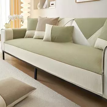 Подушка для дивана из синели, современный простой чехол для дивана, универсальный чехол на четыре сезона, новый нескользящий кожаный чехол для дивана, чехол 70*70