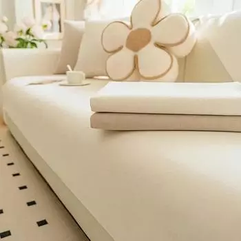 Chenille Sofa Cushion New High-end Cushion Simple Modern Non-slip Sofa Cover Cover Cloth Back Towel 70x70