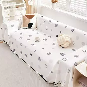 Chenille Sofa Towel Four Seasons All-Inclusive Sofa Cover Dust Cover Living Room One-Piece Sofa Large Cover Cloth Cushion 180*130cm