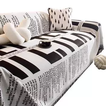 Полотенце для дивана из шенилла, легкая роскошь и ощущение высокого класса, одеяло для дивана с полным покрытием, универсальное для всех сезонов, моющееся, ткань для чехла для дивана с защитой от царапин от кошек 180*130cm