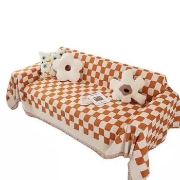 Chenille Sofa Towel, Universal Sofa Cover Cloth for All Seasons, Simple Sofa Cover, All-inclusive Dust-proof Sofa Blanket, Thickened 180*130cm
