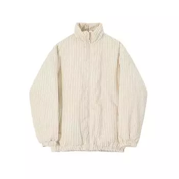 Chenille Stand Collar Cotton Coat Men s Winter Thickened Coat Korean Style Trendy Loose Warm Jacket M