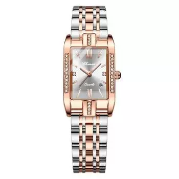 CHENXI новые роскошные женские часы для платья, кварцевые женские наручные часы, женские часы из нержавеющей стали красный