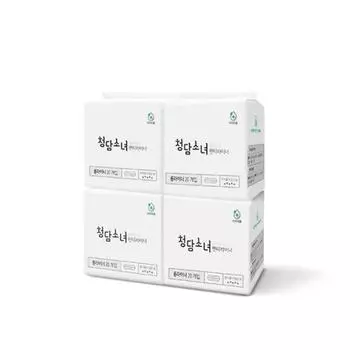 Cheongdams Sanitary Napkin Panty Liner 20P x 4 Pieces Special