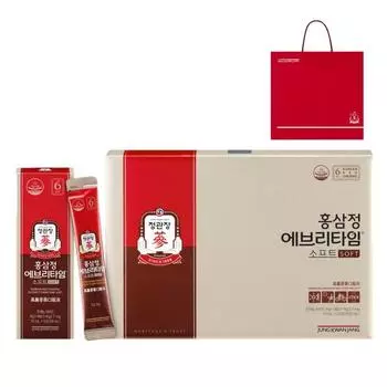 CheongKwanJang Everytime Экстракт красного женьшеня мягкий + сумка для покупок, 200 мл, 1 шт.
