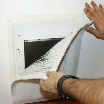 Чердачная броня Крышка чердачного вентилятора для всего дома Крышка уплотнителя жалюзи чердачного потолочного вентилятора Бытовая изоляционная крышка чердачного вентилятора B