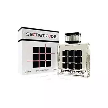 Черемша - SECRET CODE Eau De Parfum | 100 мл | Духи для мужчин | TN - Свежий лайм, грейпфрут, листовая зелень | MN - Роза, жасмин | BN - Древесный, кожаный