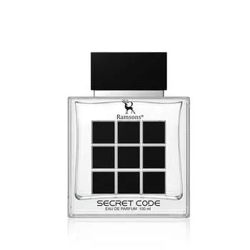 Черемша - SECRET CODE Eau De Parfum | 100 мл | Духи для мужчин | TN - Свежий лайм, грейпфрут, листовая зелень | MN - Роза, жасмин | BN - Древесный, кожаный