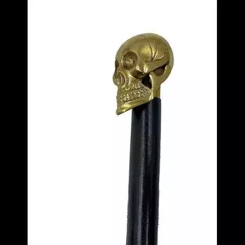 Череп Девушка Антикварная Ручка Голова Дизайнерская Трость Трость В ВИКТОРИАНСКОМ Стиле