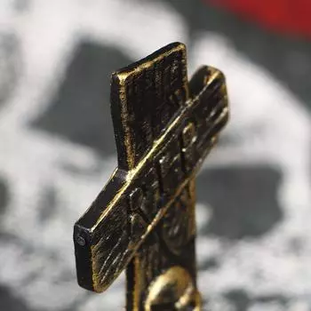 Череп Надгробие Ремесло Поддельные Украшения Декоративные Украшения На Хэллоуин Украшение в Форме Надгробия A3,7.5cm