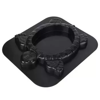 Черепаха Форма Бетон Цемент Мощение Форма Садовая Дорожка Ландшафтный Декор Орнамент