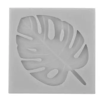 Черепаха Листья Силиконовая Форма Для Помадки Торт Декор Шоколад Сахарная Выпечка Инструменты серый