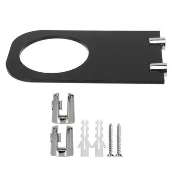 Черная акриловая настенная подставка для баскетбола и футбола, стойка для футбольного мяча, полка для хранения мячей