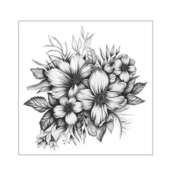 Черная белая наклейка на унитаз для ванной комнаты, съемная самоклеящаяся настенная водостойкая ПВХ гостиная, цветочная художественная наклейка на крышку унитаза