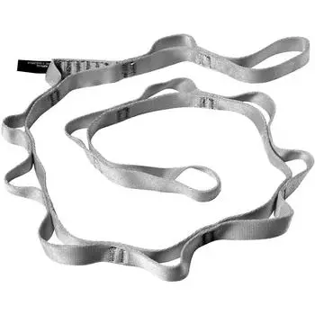 Черная цепочка Diamond 18 мм из нейлона Daisy Chain 140 см серая BD15223 серый