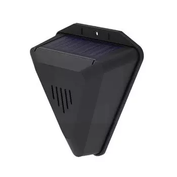 Черная чувствительная солнечная сигнализация - простая установка, передовая технология 247, отпугиватель птиц и животных на солнечной батарее