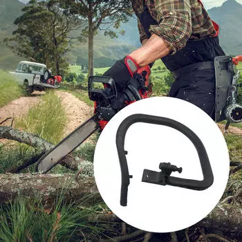 Черная фурнитура руля, простая установка, запасные части, металлические аксессуары, совместимые с MS261 MS291