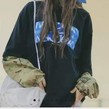 Черная футболка Newjeans Njz Fujiwara Hiroshi