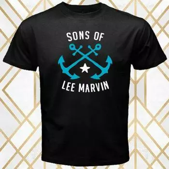 Черная футболка с логотипом Sons Of Lee Marvin S S