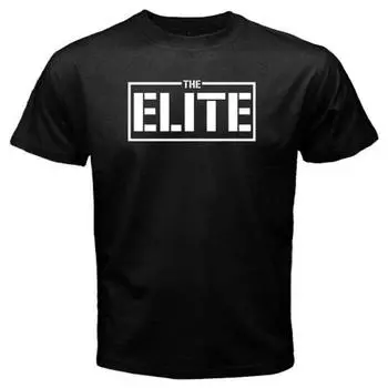 Черная футболка с логотипом The Elite Club Njpw Young Bucks S